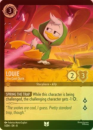 Louie (One Cool Duck) - 1/204 - Uncommon (Foil)