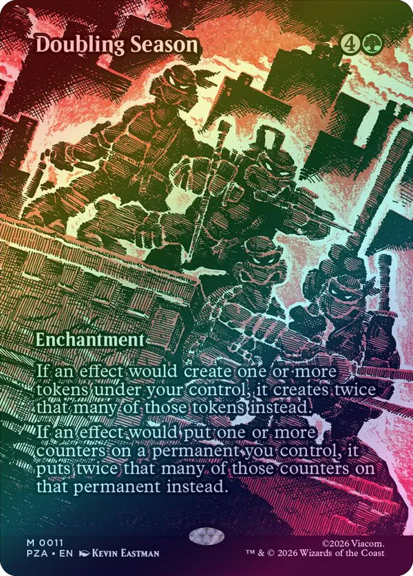 Doubling Season - Borderless (Foil) (PZA)