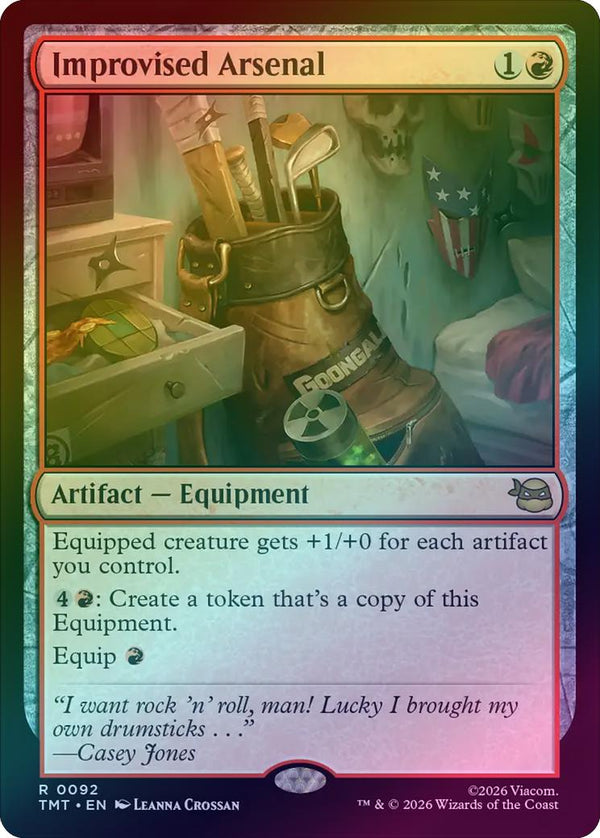 Improvised Arsenal (Foil) (TMT)