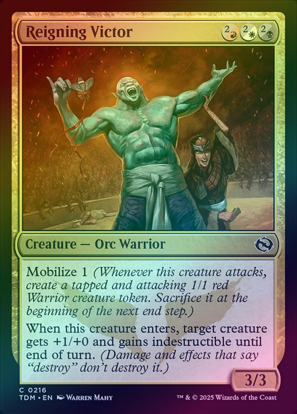 Reigning Victor (Foil) (TDM)