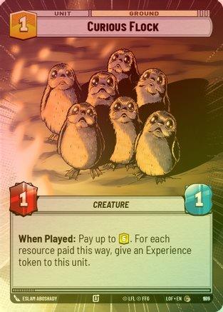 Curious Flock (Hyperspace) - 995 - Common (Foil)