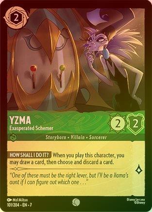 Yzma (Exasperated Schemer) - 101/204 - Common (Foil)