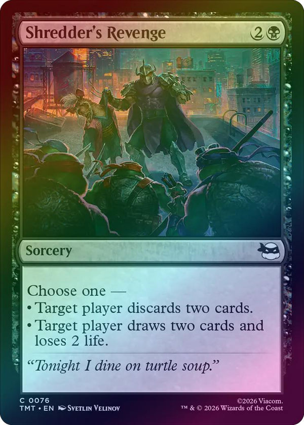 Shredder's Revenge (Foil) (TMT)