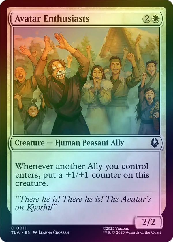 Avatar Enthusiasts (Foil) (TLA)