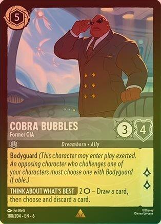 Cobra Bubbles (Former CIA) - 188/204 - Rare (Foil)
