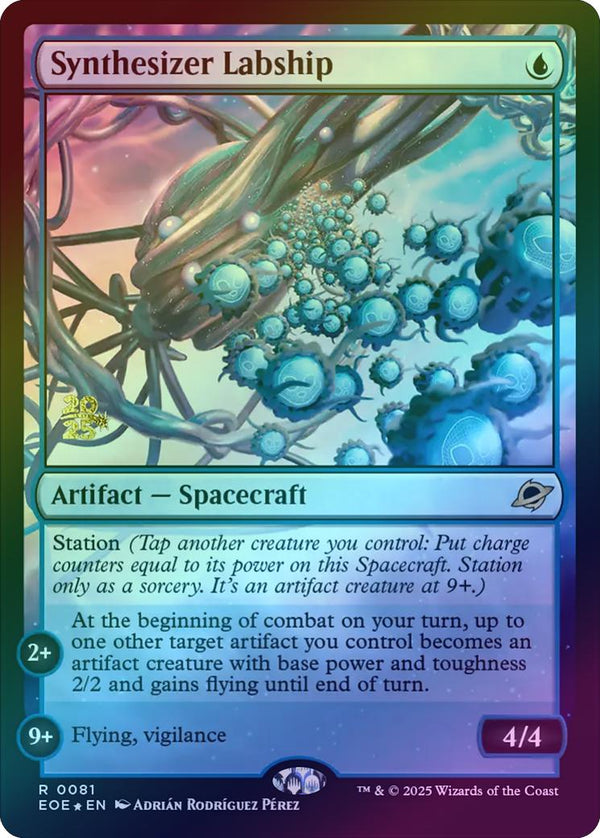 Synthesizer Labship - Prerelease Promo (Foil) (PEOE)