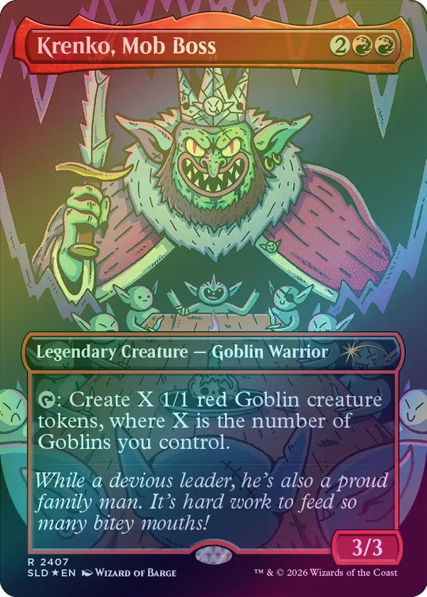 Krenko, Mob Boss - Goblin Storm (Foil) (SLD)