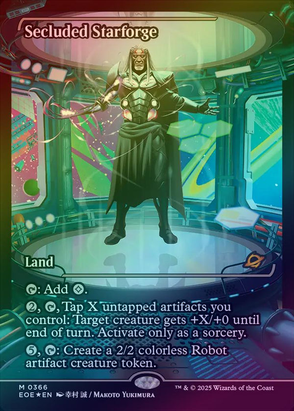 Secluded Starforge - Japan Showcase - English Language (Foil) (EOE)