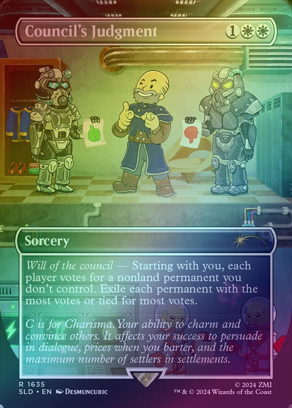 Council's Judgment - Fallout S.P.E.C.I.A.L. (Rainbow Foil) (SLD)