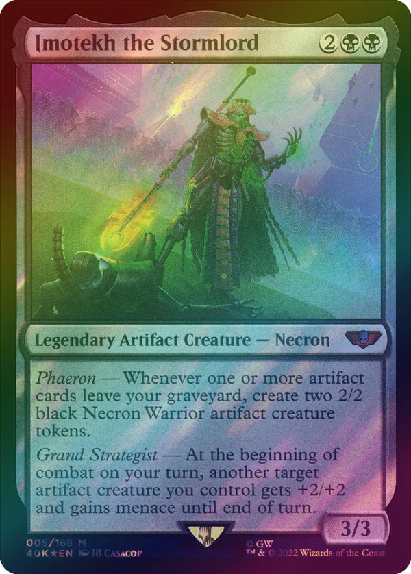 Imotekh the Stormlord (Surge Foil) (40K)