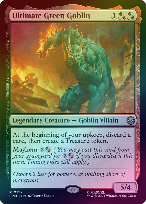 Ultimate Green Goblin (Foil) (SPM)