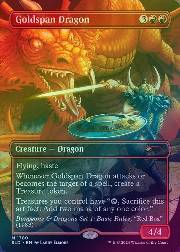 Goldspan Dragon - An Exhibition of Adventure (Foil) (SLD)