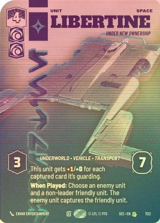 Libertine - Under New Ownership (Prestige Foil) - 1122 - Rare (Foil)