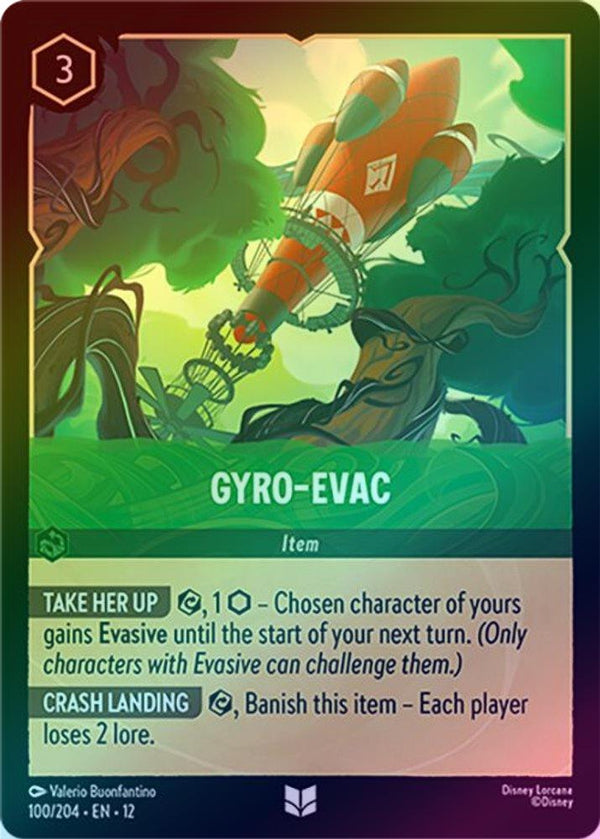 Gyro-Evac - 100/204 - Uncommon (Foil)