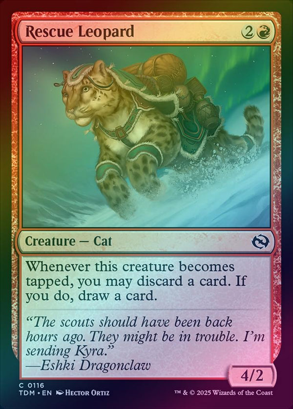 Rescue Leopard (Foil) (TDM)