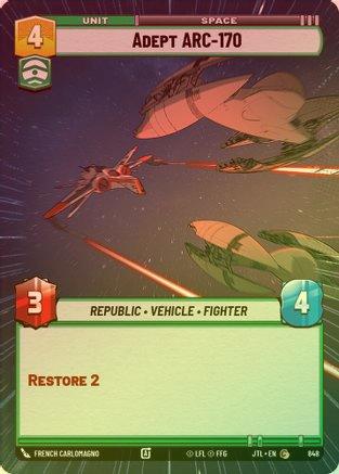 Adept ARC-170 (Hyperspace) - 848 - Common (Foil)