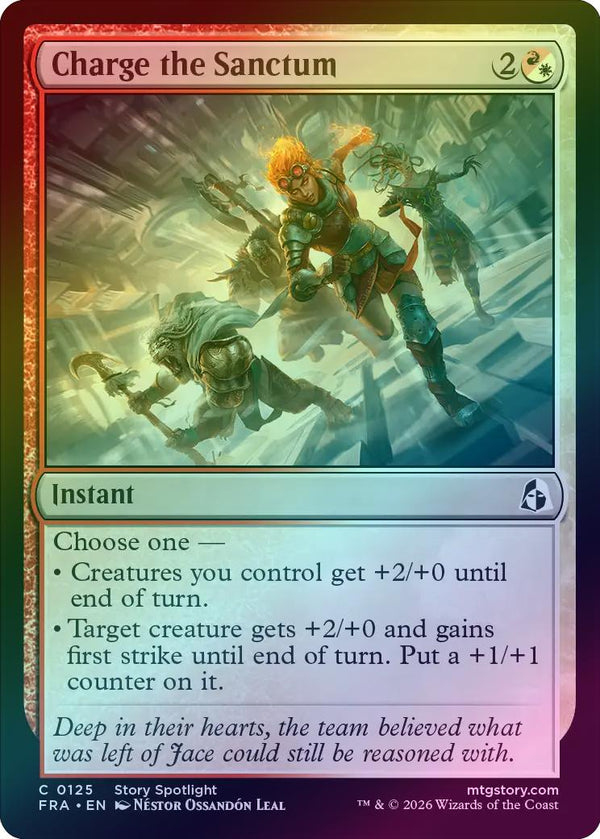 Charge the Sanctum (Foil) (FRA)