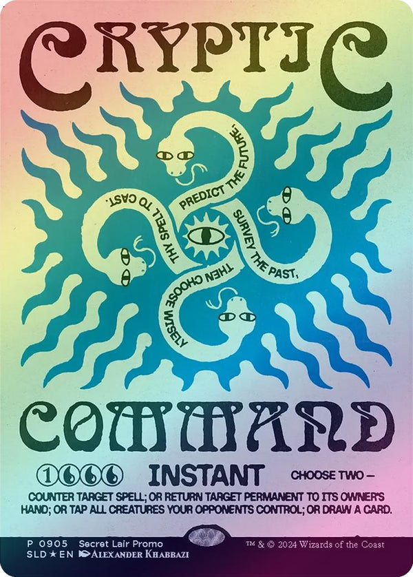 Cryptic Command - SLD Bonus Card (Rainbow Foil) (SLD)