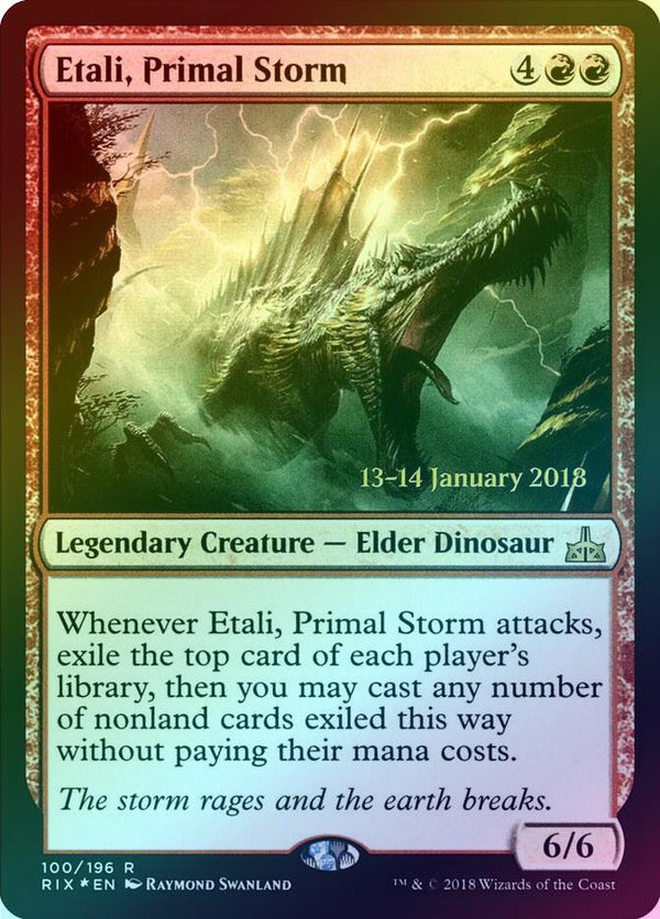 Etali, Primal Storm - Prerelease Promo (Foil) (PRIX)