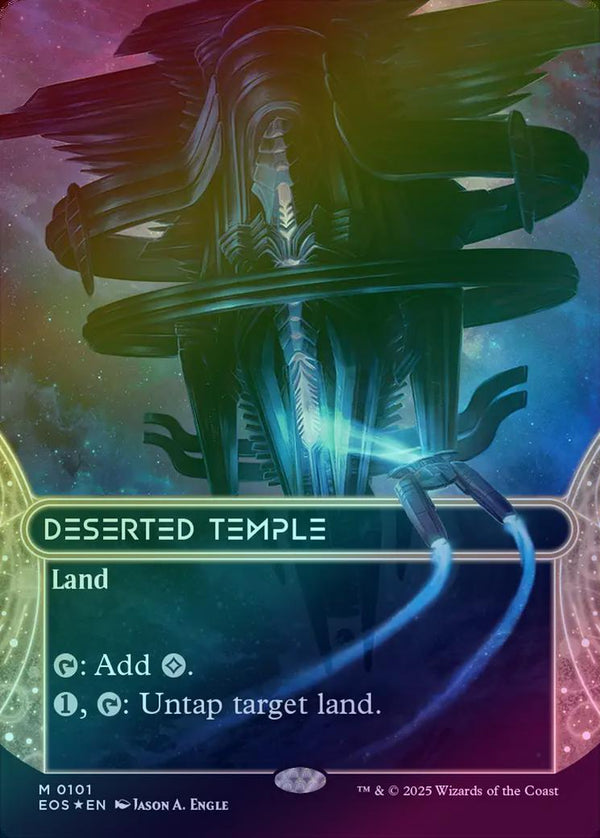Deserted Temple - Borderless (Galaxy Foil) (EOS)