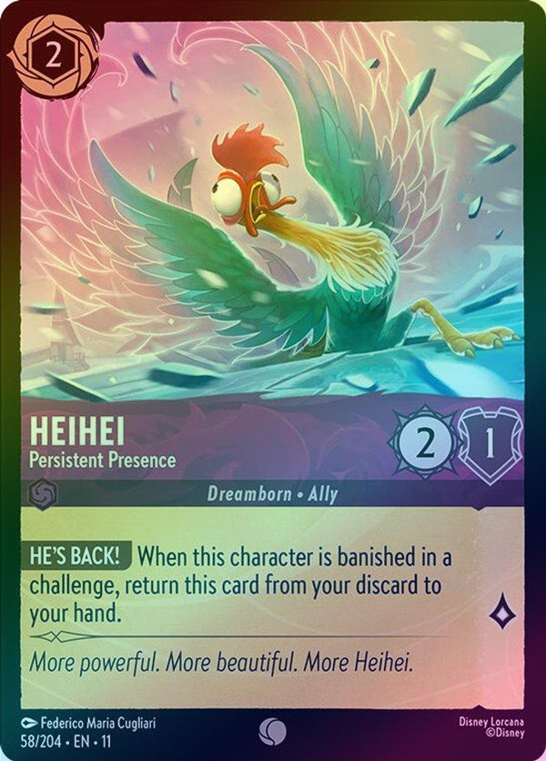 HeiHei (Persistent Presence) - 58/204 - Common (Foil)