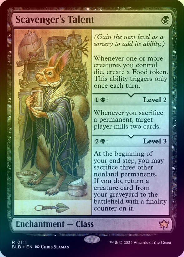 Scavenger's Talent (Foil) (BLB)