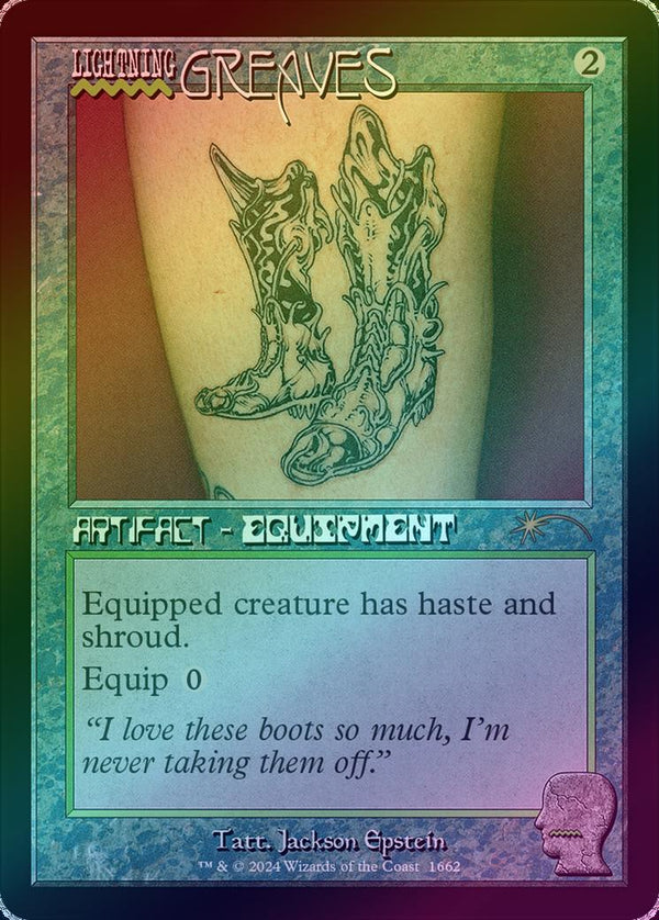 Lightning Greaves - Brain Dead: Staples (Rainbow Foil) (SLD)