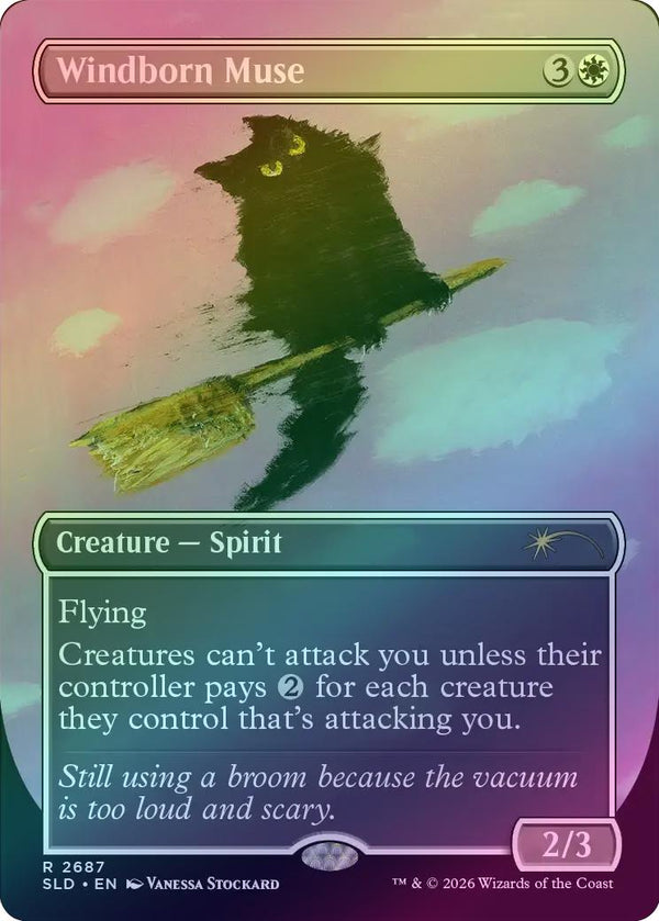 Windborn Muse - Purr Majesty (Foil) (SLD)