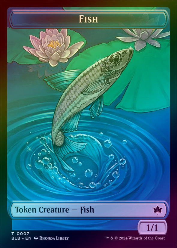 Warren Warleader // Fish Token (Foil) (TBLB)