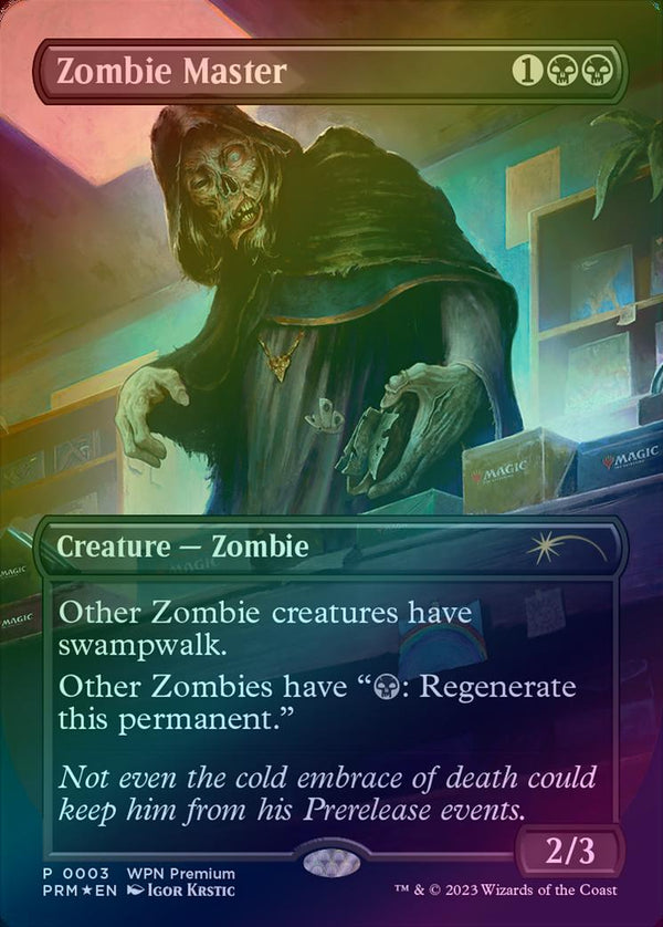 Zombie Master - Borderless (Foil) (PW24)