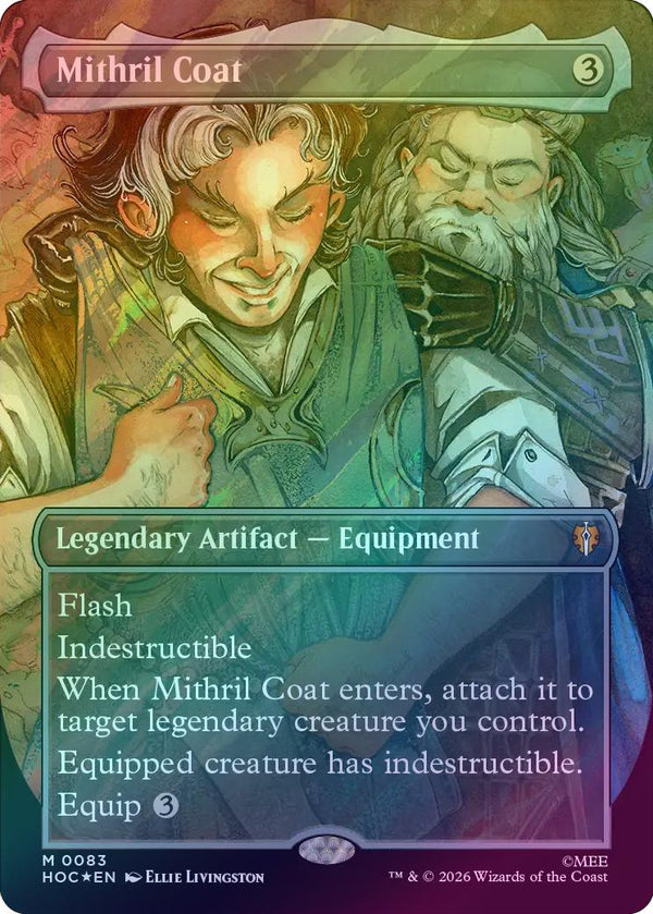 Mithril Coat - Borderless (Surge Foil) (HOC)
