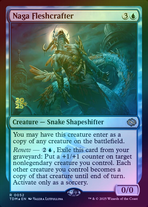 Naga Fleshcrafter - Prerelease Promo (Foil) (PTDM)