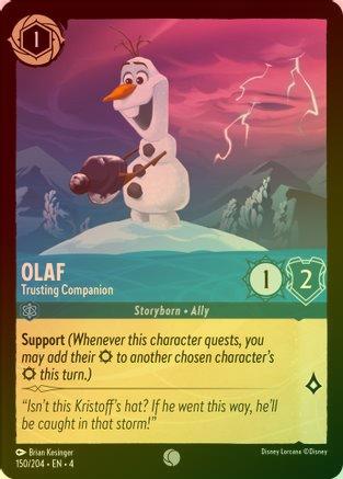 Olaf (Trusting Companion) - 150/204 - Common (Foil)