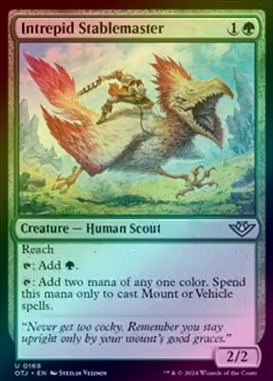 Intrepid Stablemaster (Foil) (OTJ)