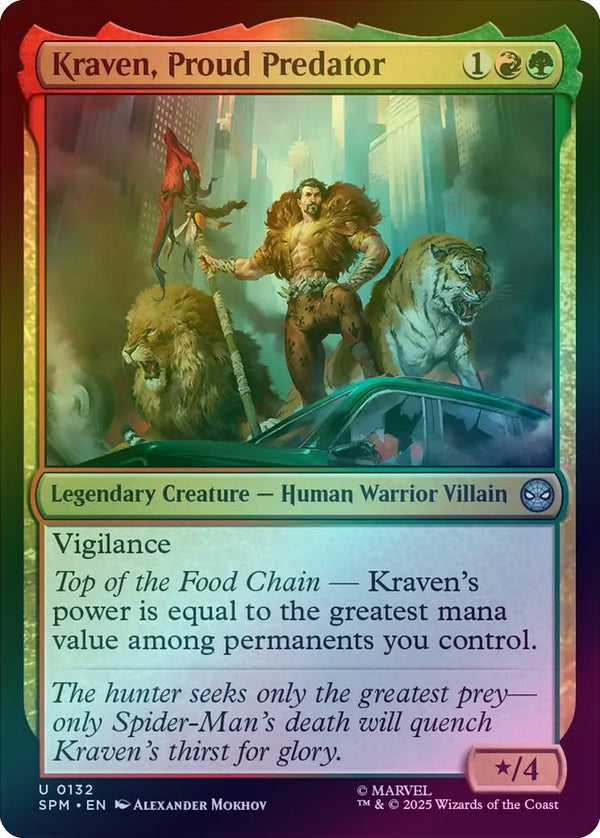 Kraven, Proud Predator (Foil) (SPM)