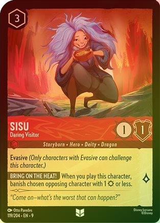 Sisu (Daring Visitor) (Fabled Reprint) - 119/204 - Uncommon (Foil)