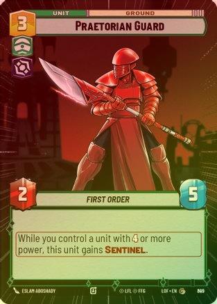 Praetorian Guard (Hyperspace) - 825 - Common (Foil)