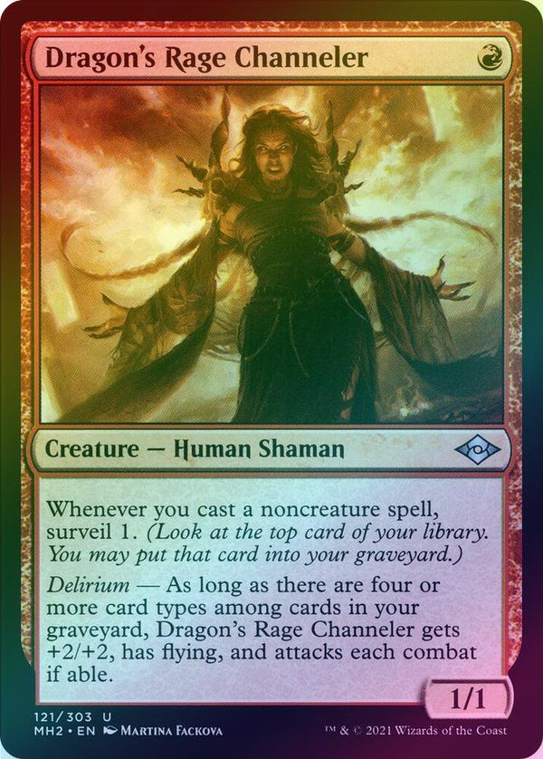 Dragon's Rage Channeler (Foil) (MH2)