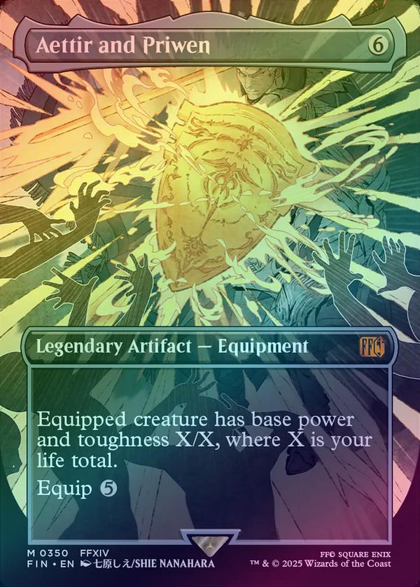 Aettir and Priwen - Borderless (Foil) (FIN)