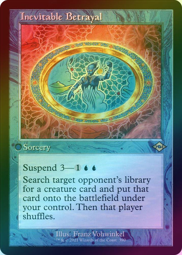 Inevitable Betrayal - Retro Frame (Foil) (MH2)