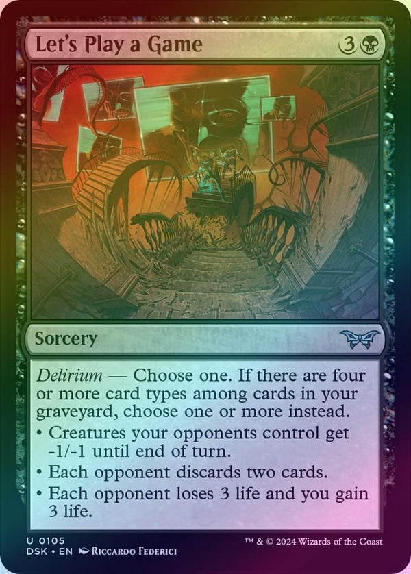Let's Play a Game (Foil) (DSK)