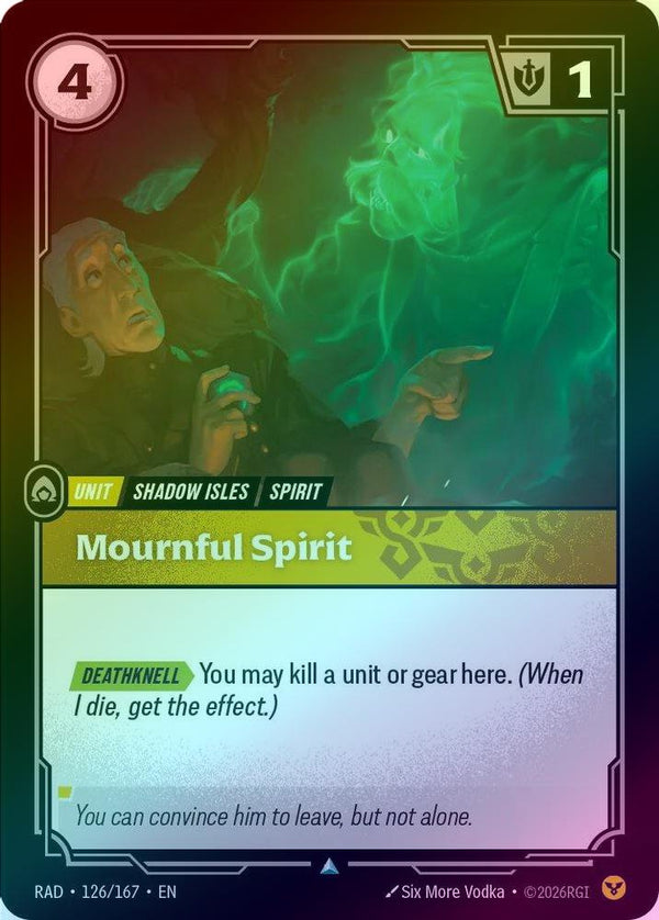 Mournful Spirit - 126/167 - Uncommon (Foil)