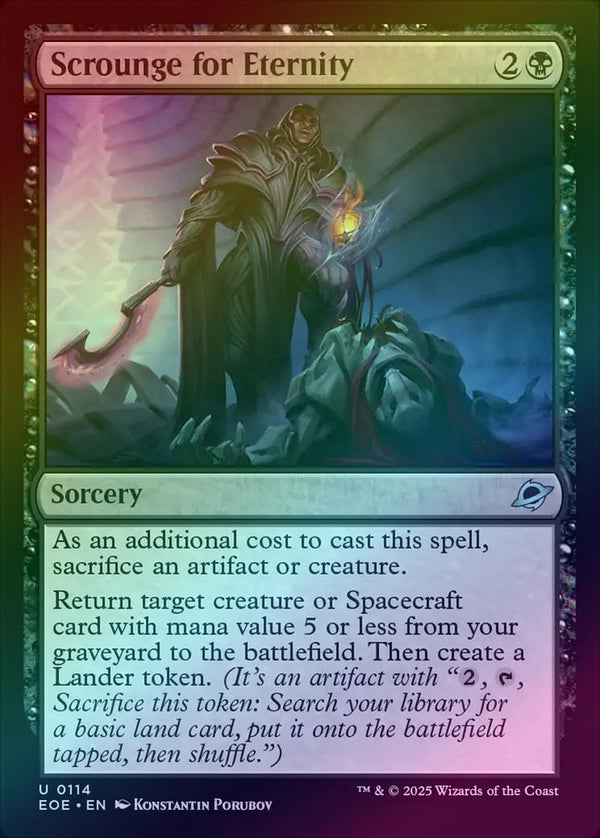 Scrounge for Eternity (Foil) (EOE)