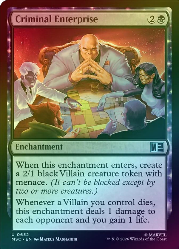 Criminal Enterprise (Foil) (MSC)