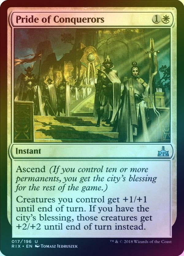 Pride of Conquerors (Foil) (RIX)
