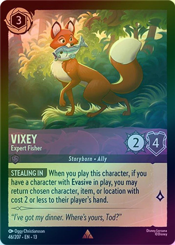 Vixey (Expert Fisher) - 46/207 - Rare (Foil)