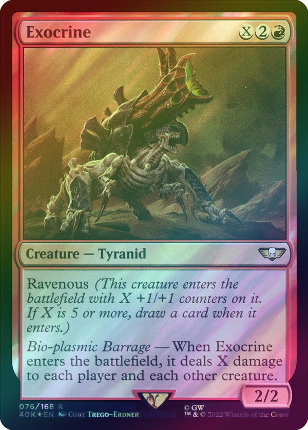 Exocrine (Surge Foil) (40K)