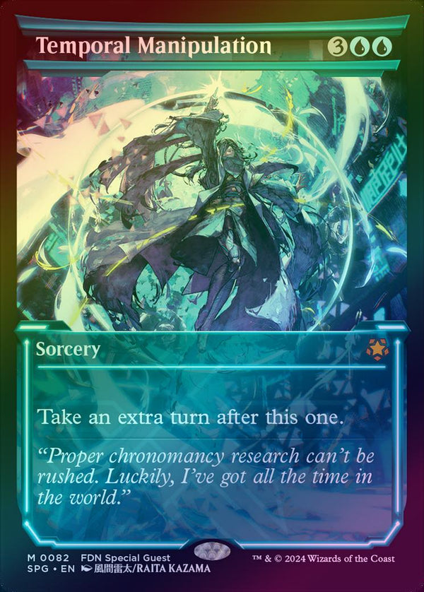 Temporal Manipulation - Showcase (Foil) (SPG)