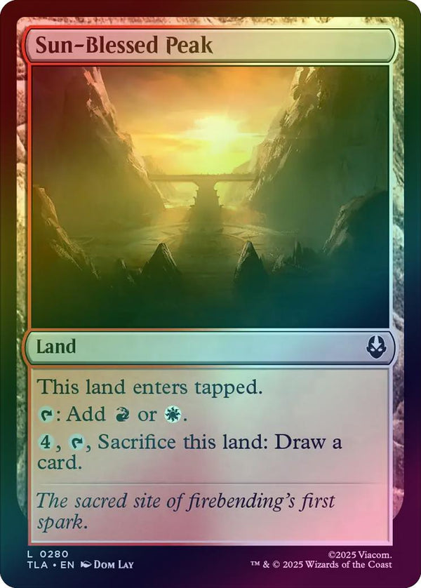 Sun-Blessed Peak (Foil) (TLA)