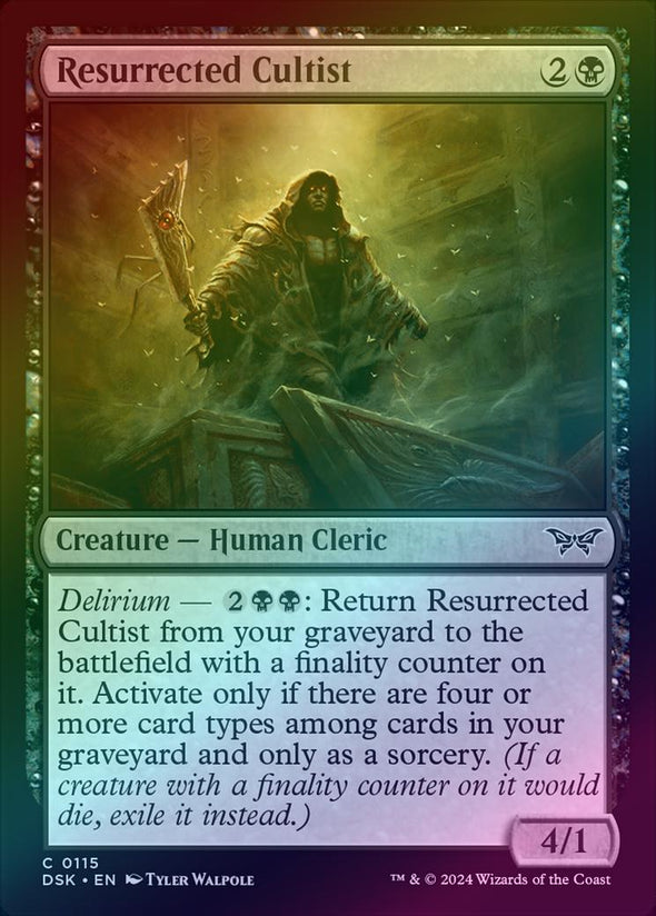 Resurrected Cultist (Foil) (DSK)